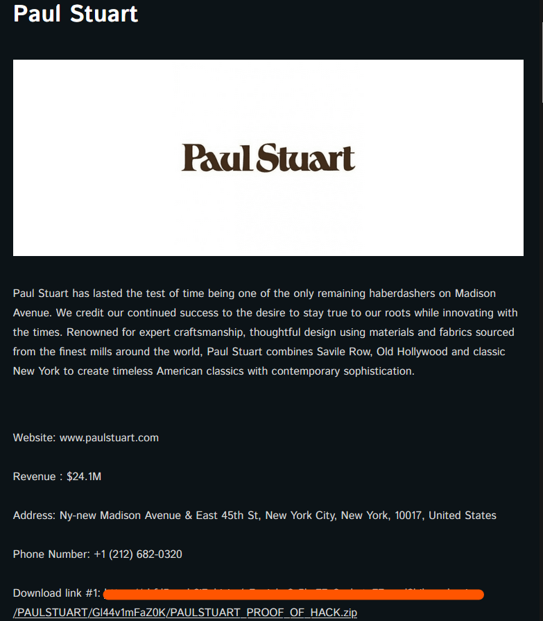 Paul Stuart
