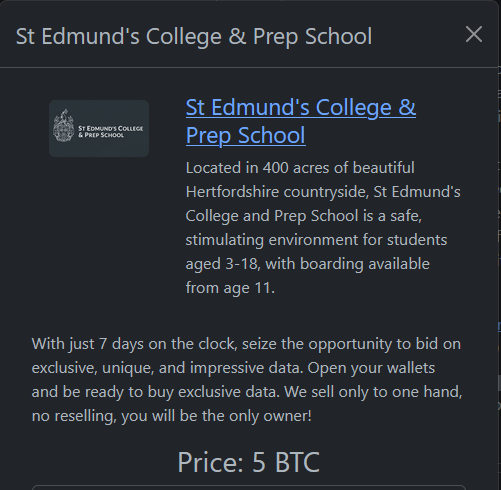 St Edmund’s College & Prep School