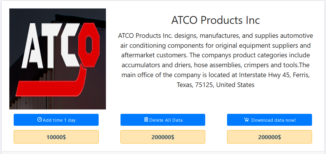 ATCO Products