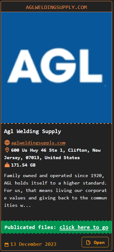 Agl Welding Supply