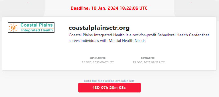 Coastal Plains Integrated Health