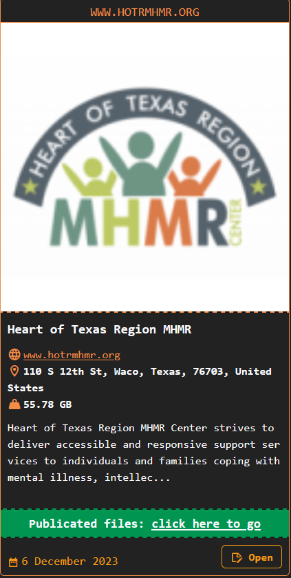 Heart of Texas Behavioral Health Network
