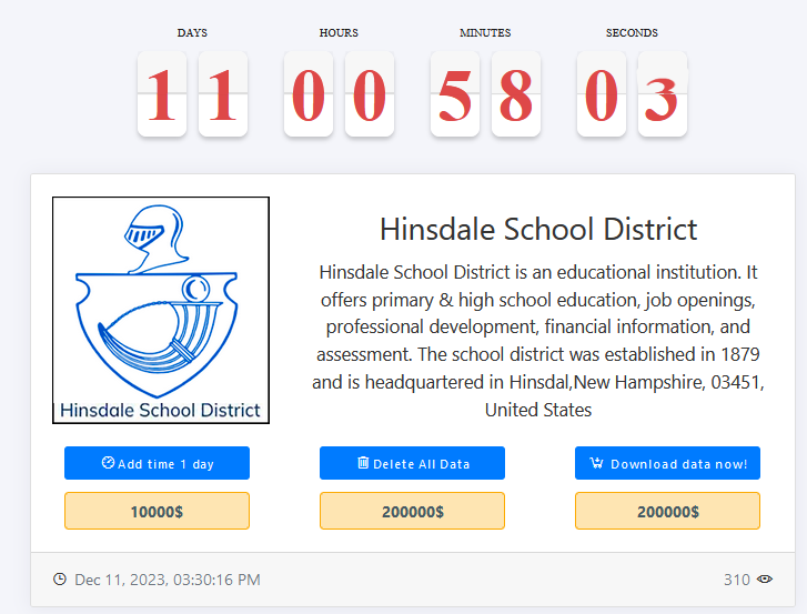 Hinsdale School District