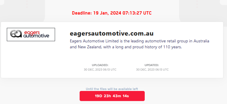 Eagers Automotive Limited