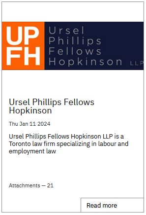 Ursel Phillips Fellows Hopkinson