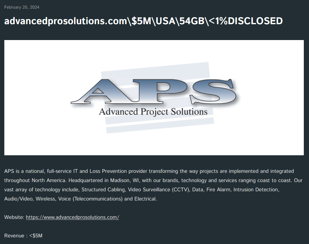 Advanced Project Solutions
