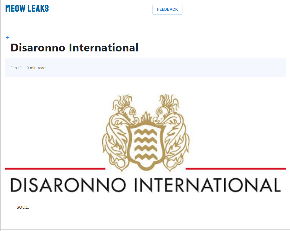Disaronno International