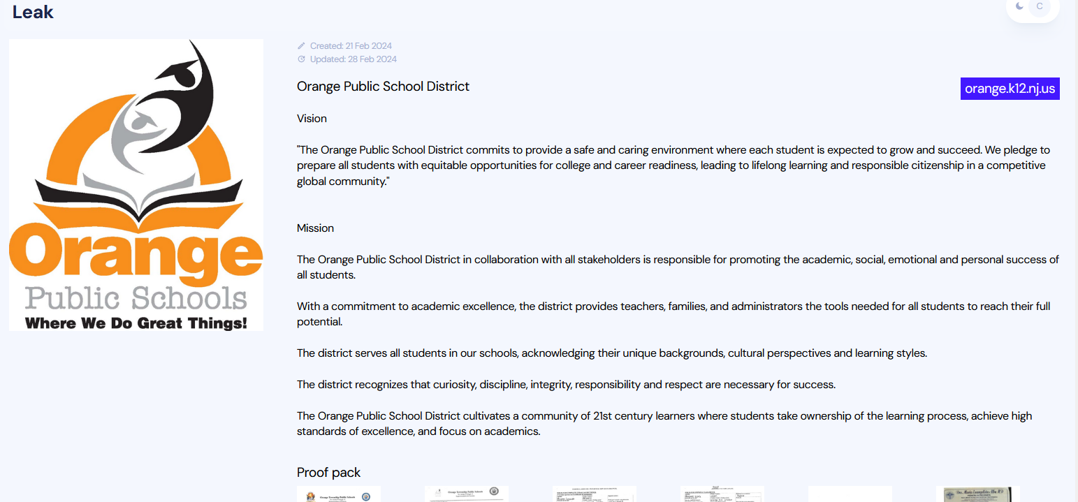 Orange Public School District